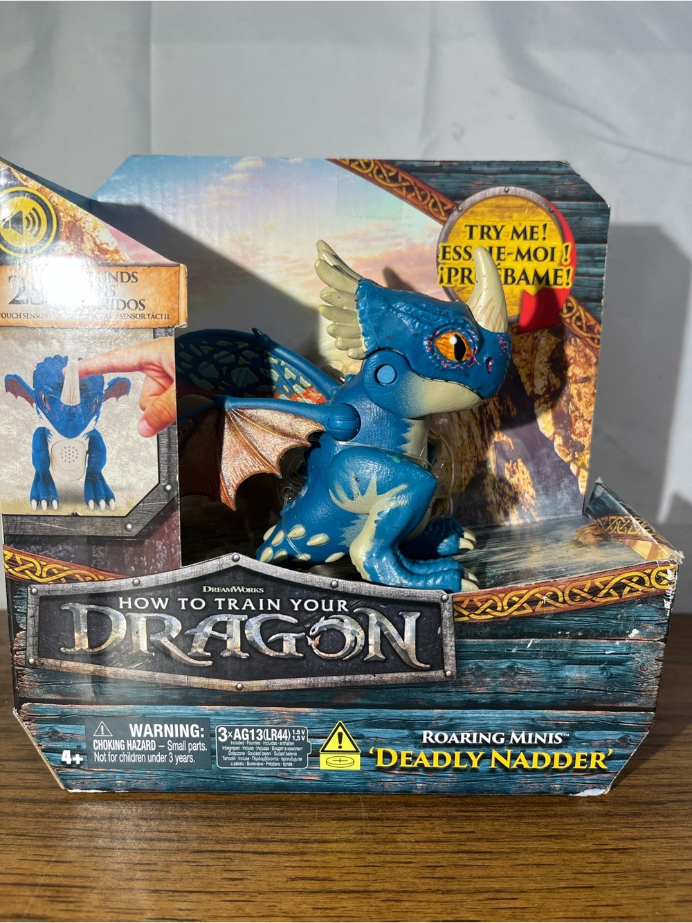 DreamWorks How to Train Your Dragon Roaring Minis Deadly Nadder - Blue